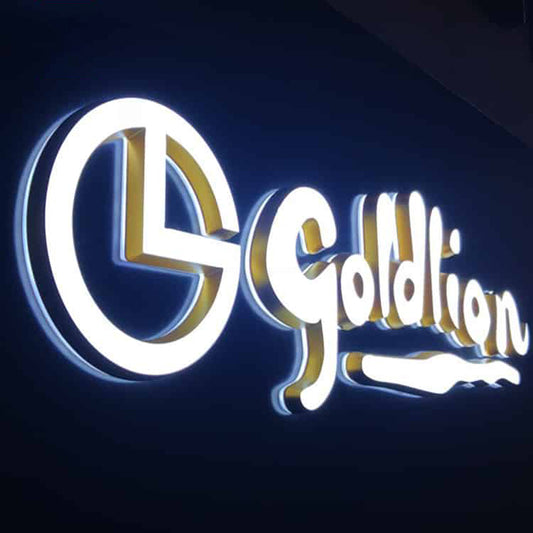 Acrylic Mini Letter Led Illuminated Commercial Sign